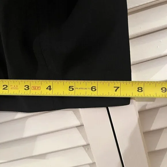 Etro black tailored trouser pants size IT42/US 6, made in Italy, career wear - Picture 11 of 11